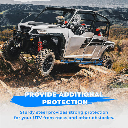 Nerf Bars Rock Sliders for Polaris General XP 4 1000 - 3 Star UTV