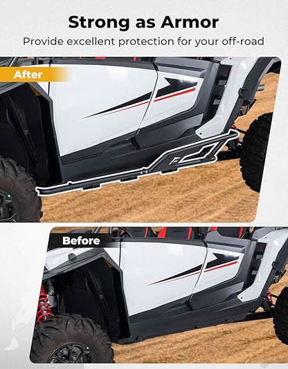 Nerf Bars Rock Sliders for Polaris RZR XP 1000/ XP 4 1000 2024 - 2025 - 3 Star UTV