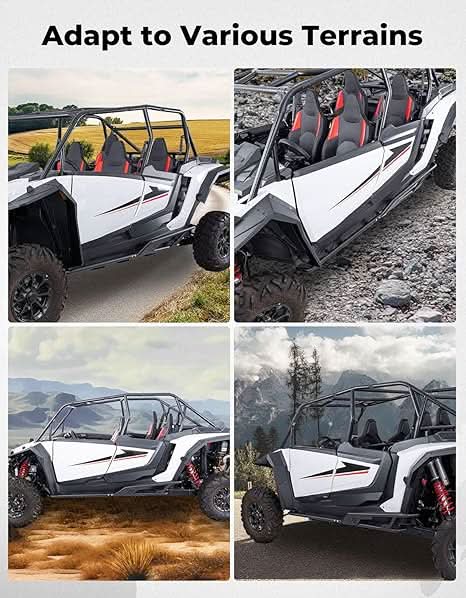 Nerf Bars Rock Sliders for Polaris RZR XP 1000/ XP 4 1000 2024 - 2025 - 3 Star UTV