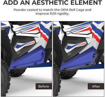 Nerf Bars Rock Sliders For Polaris RZR XP 1000/ XP Turbo - 3 Star UTV