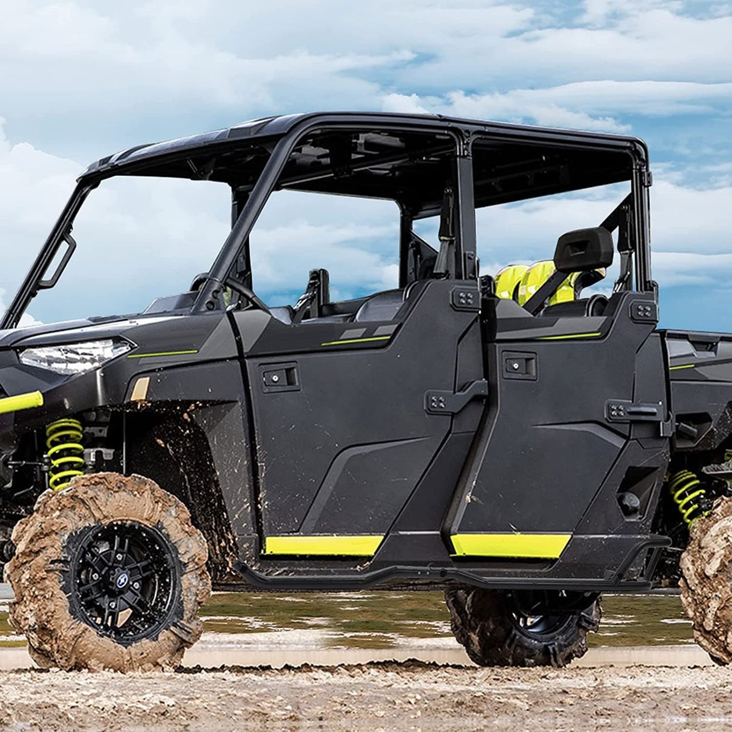 Nerf Bars Rock Sliders for Ranger Crew XP 1000 2019 - 2025 - 3 Star UTV