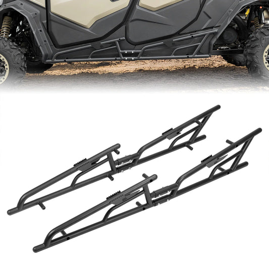 Nerf Bars Rock Sliders with Step Function for CFMOTO ZForce 950 Sport - 4 - 3 Star UTV