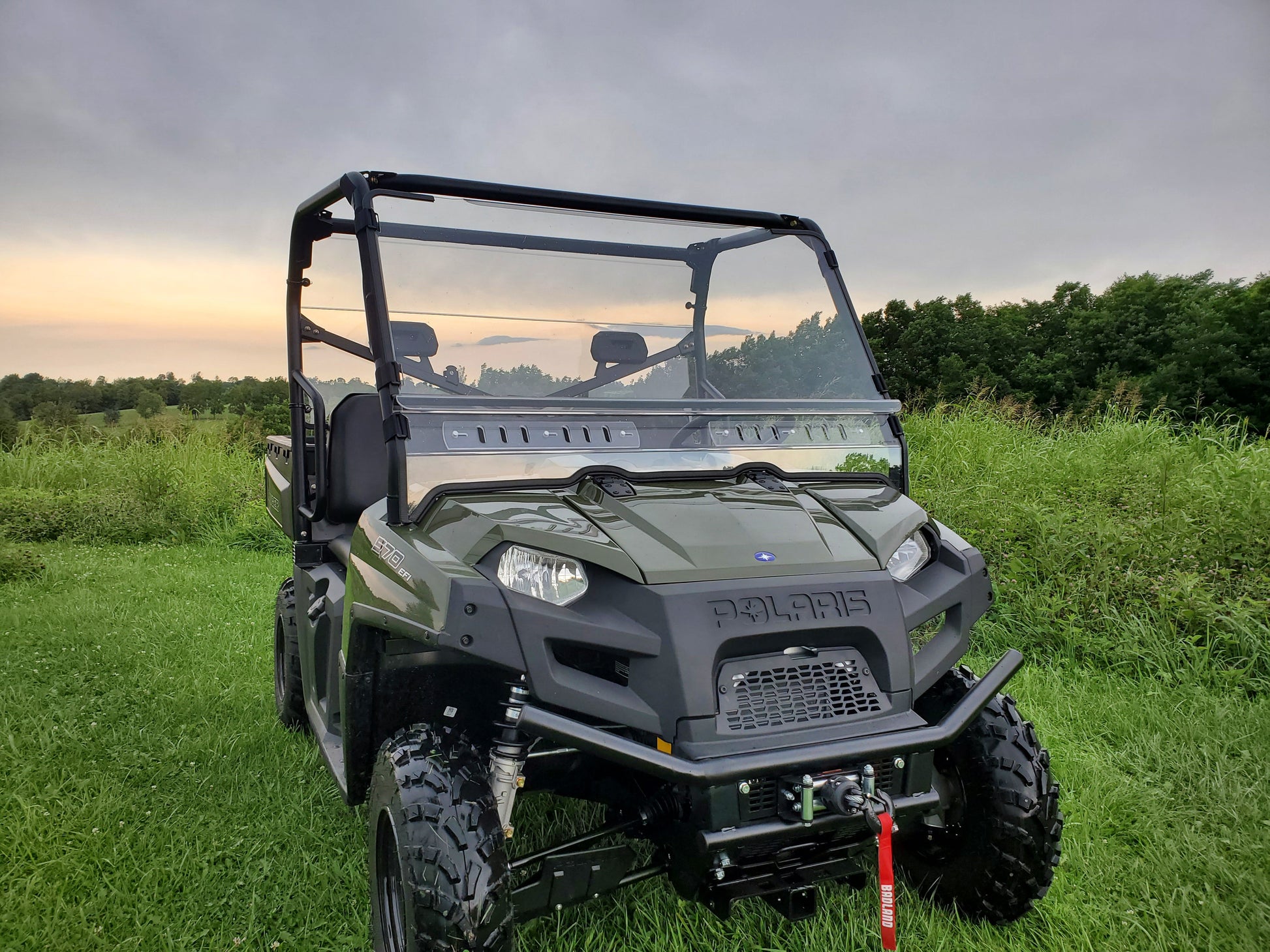 Polaris Full - Size Ranger 2 - Seater 500/700/800 - 2 Pc Windshield - 3 Star UTV