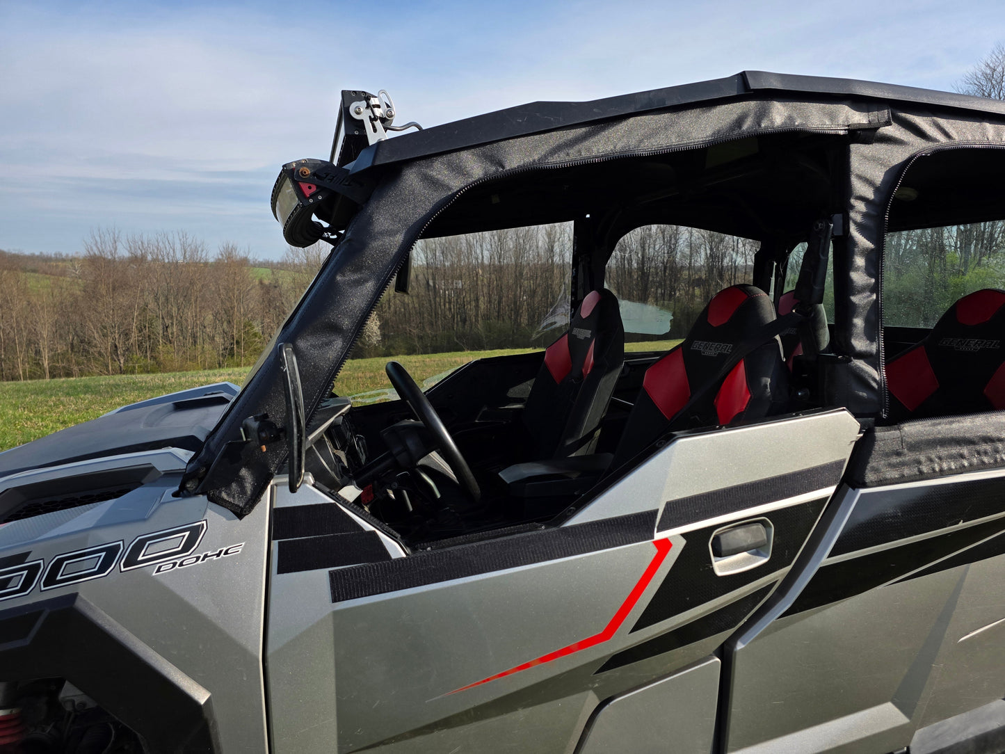 Polaris General Crew - Soft Doors - 3 Star UTV