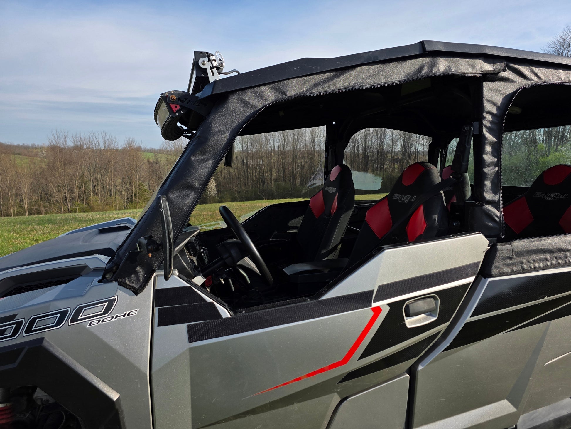 Polaris General Crew - Soft Doors - 3 Star UTV