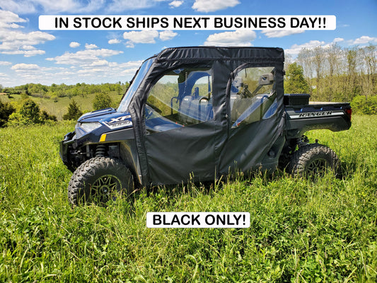 Polaris Ranger Crew 1000 - Soft Doors - 3 Star UTV