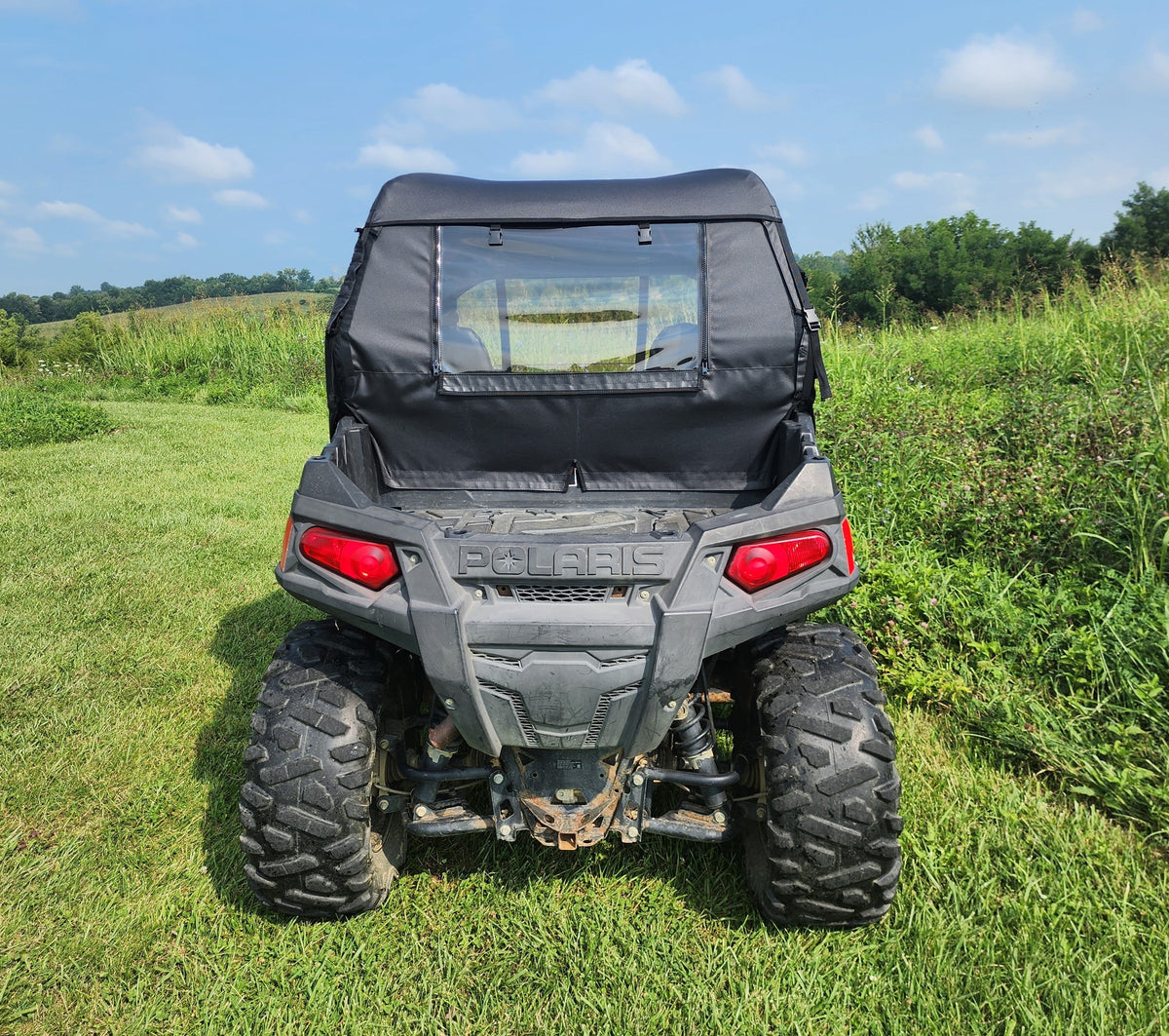 Polaris RZR 570/800/900 - Full Cab Enclosure for Hard Windshield (Half Doors) - 3 Star UTV