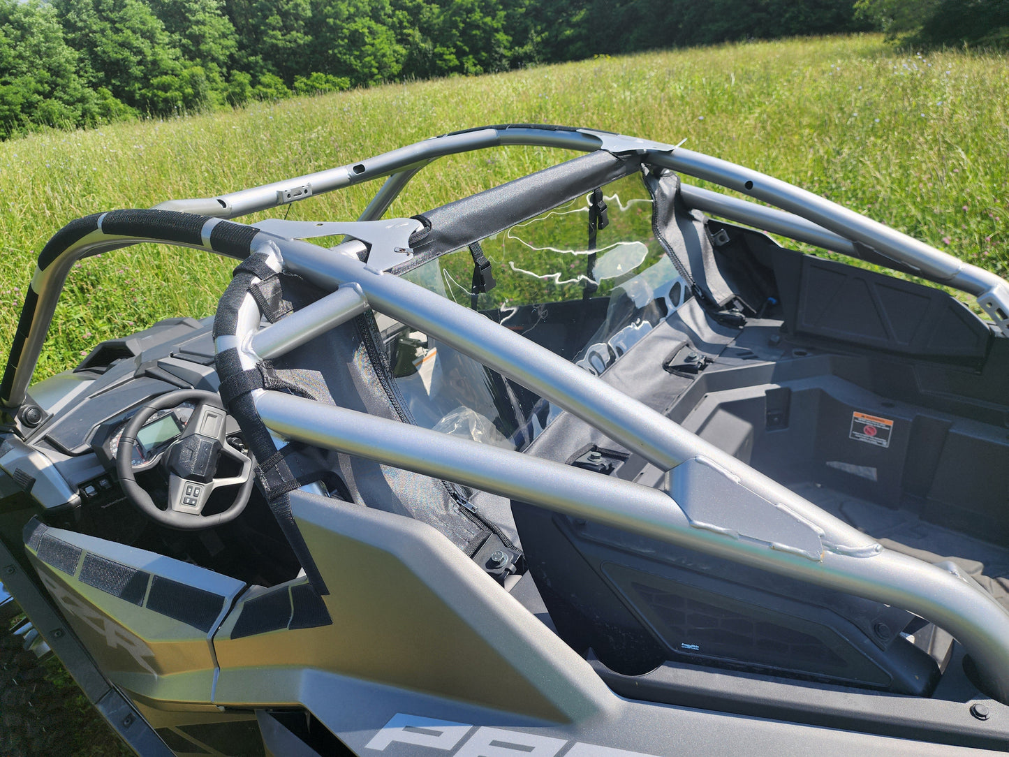 Polaris RZR Pro R - Back Panel Vinyl - 3 Star UTV