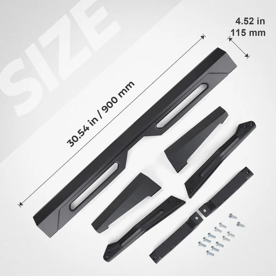 Rear Brushguard Bumper for Polaris Ranger XP 1000 / CREW 2018 - 2024 - 3 Star UTV