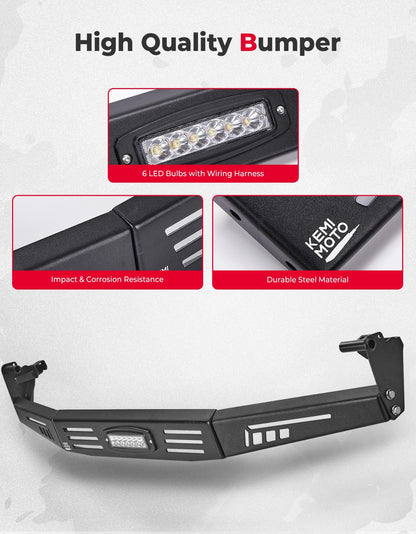 Rear Bumper for Pioneer 1000 1000 - 6 2016 - 2025 - 3 Star UTV