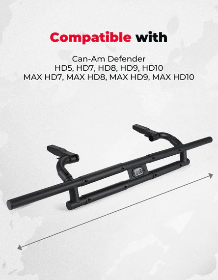 Rear Bumper With Light For Can Am Defender HD5|7|8|9|10 - 3 Star UTV