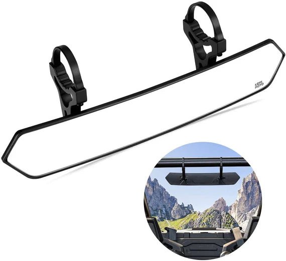 Rear View Mirror 1.65'' - 2'' for Maverick X3/ RZR/ Pioneer/ Talon/ Kawasaki - 3 Star UTV