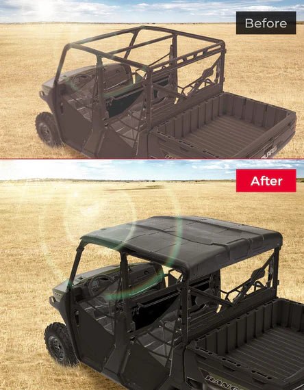 Roof Top Hard for Polaris Ranger XP 1000 CREW 2017 - 2025 - 3 Star UTV