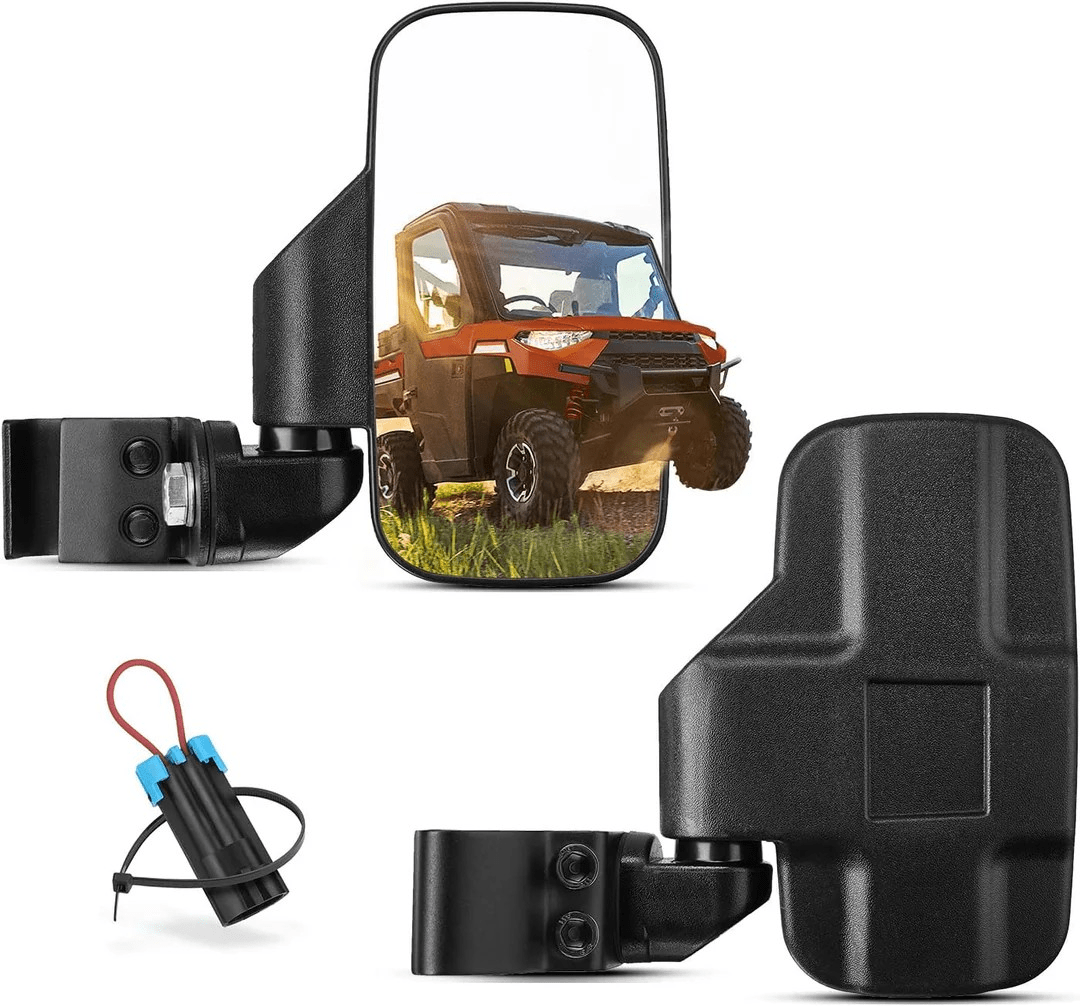 Side Mirrors for Pro Fit/Inset Roll Bars - 3 Star UTV