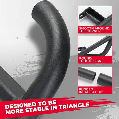 Steel Nerf Bars Fit Polaris RZR XP 4 1000 / 4 Turbo 2014 - 2023 - 3 Star UTV