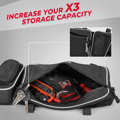 Storage Door Bags with Removable Knee Pad for Can Am Maverick X3 - 3 Star UTV