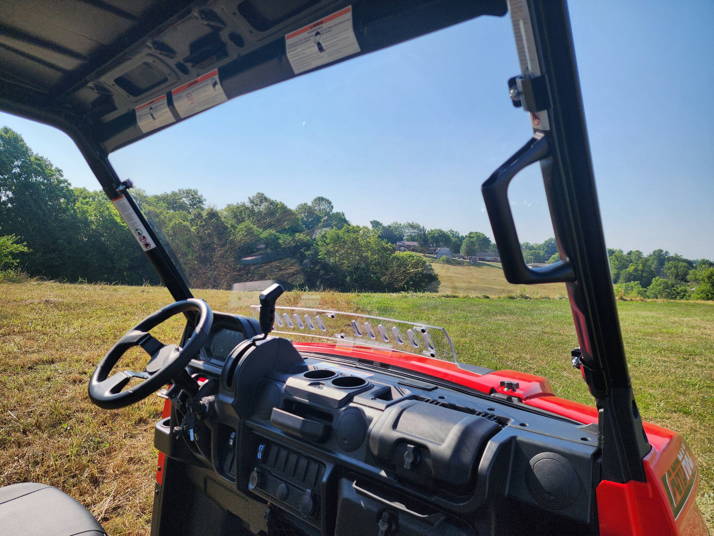 TGB LandMax 1000 - 1 Pc Scratch - Resistant Windshield - 3 Star UTV