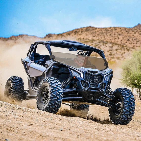 Tinted Half Windshield For Can - Am Maverick X3 - 3 Star UTV