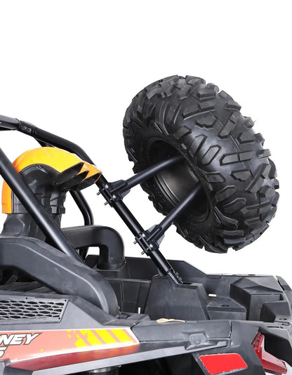 Universal UTV Spare Tire Carrier for 1.5–2 Inch Roll Cages - 3 Star UTV