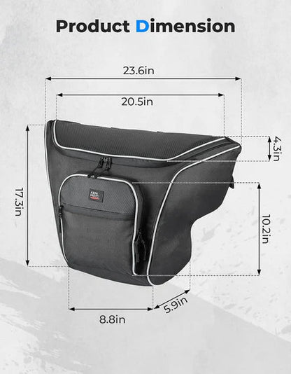 UTV Center Seat Bag for Polaris General 1000/ XP 1000 2016 - 2024 - 3 Star UTV