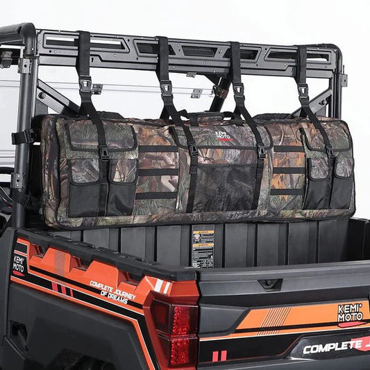 UTV Double Gun Holder Tool Rack for Hunting Gear - 3 Star UTV