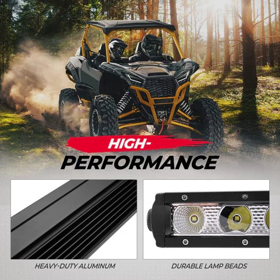 UTV LED Light Bar for Can - Am/ Polaris/ Kawasaki - 3 Star UTV
