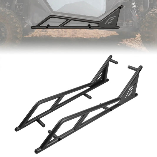 UTV Nerf Bars Rock Sliders with Step Function for Polaris RZR 2020 - 2025 - 3 Star UTV