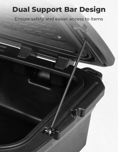 UTV Rear Rack Cargo Box for Can - Am Maverick R 2024+ - 3 Star UTV