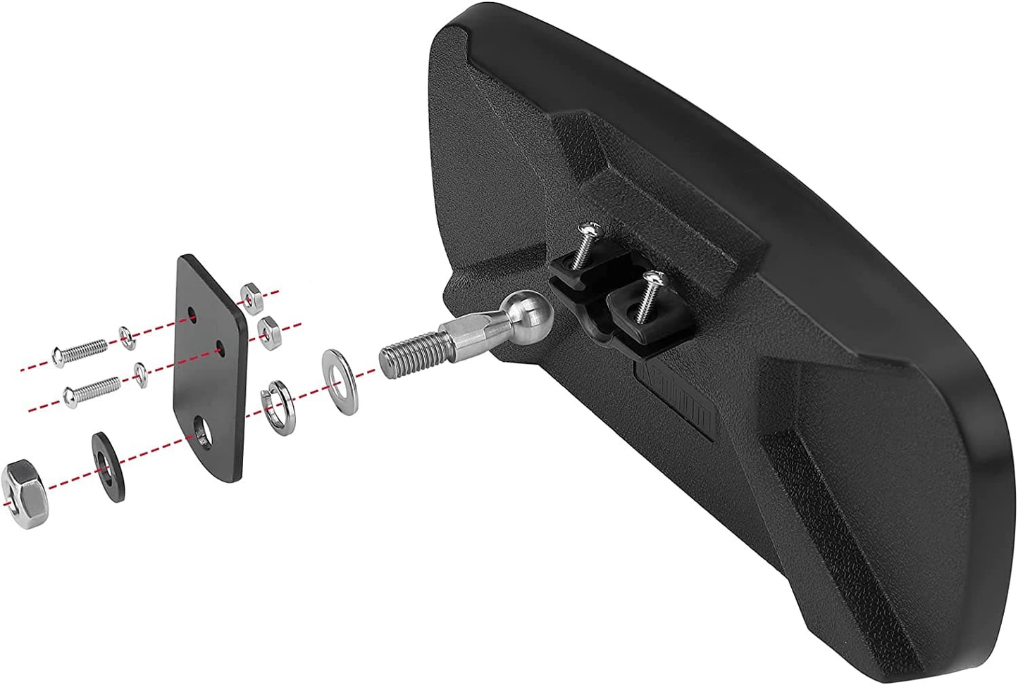 UTV Rear View Mirror for Polaris Ranger - 3 Star UTV