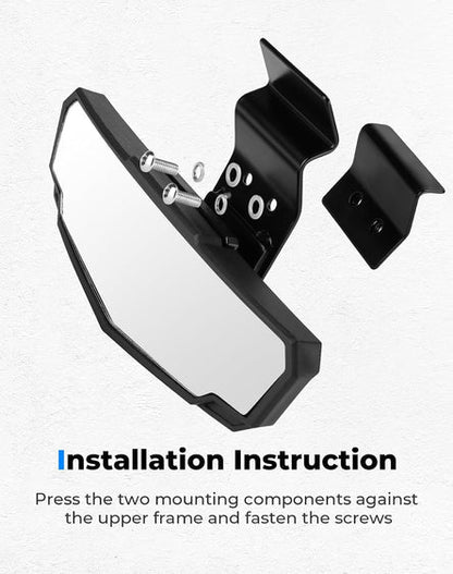 UTV Rear View Mirror for Polaris Ranger/ Can - Am Defender - 3 Star UTV