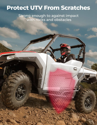 UTV Rock Sliders Nerf Bar for Polaris General 1000/ General XP 1000, 2016 - 2025 - 3 Star UTV
