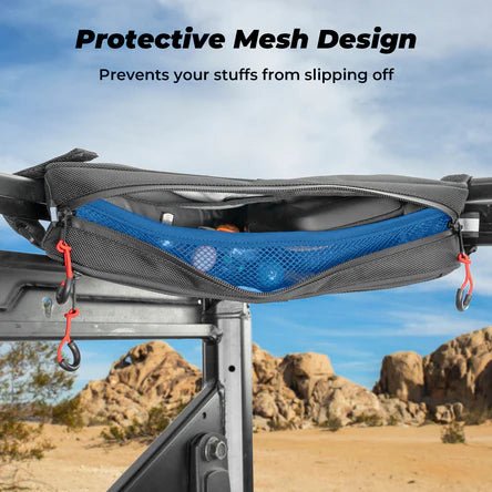 UTV Roll Bar Triangle Storage Bag - 3 Star UTV