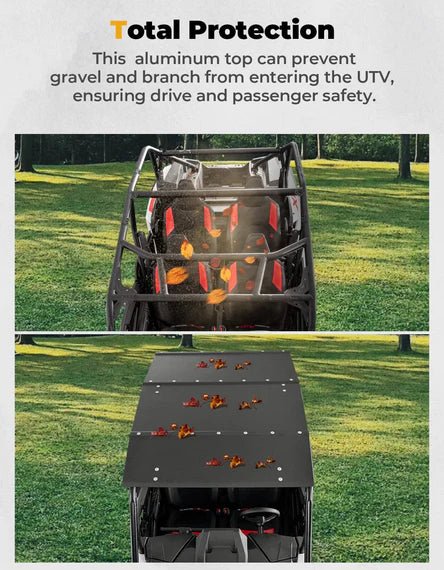UTV Roof Aluminum Top for Polaris RZR XP 4 1000 2024 - 2025 - 3 Star UTV