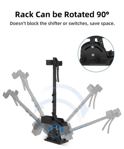 UTV Shotgun Holder – Floor-Mount Vertical Rack - 3 Star UTV
