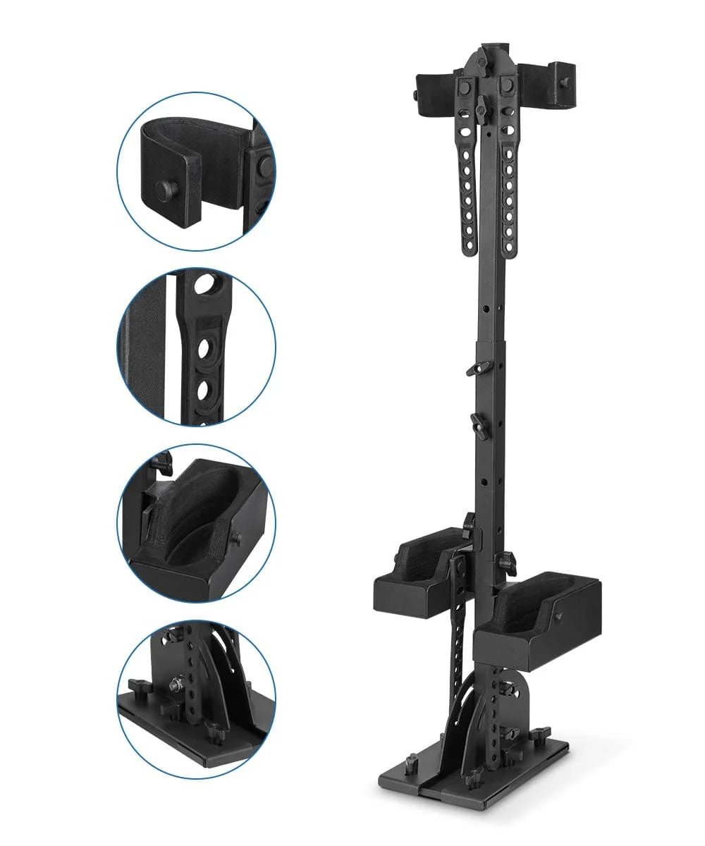 UTV Shotgun Holder – Floor-Mount Vertical Rack - 3 Star UTV