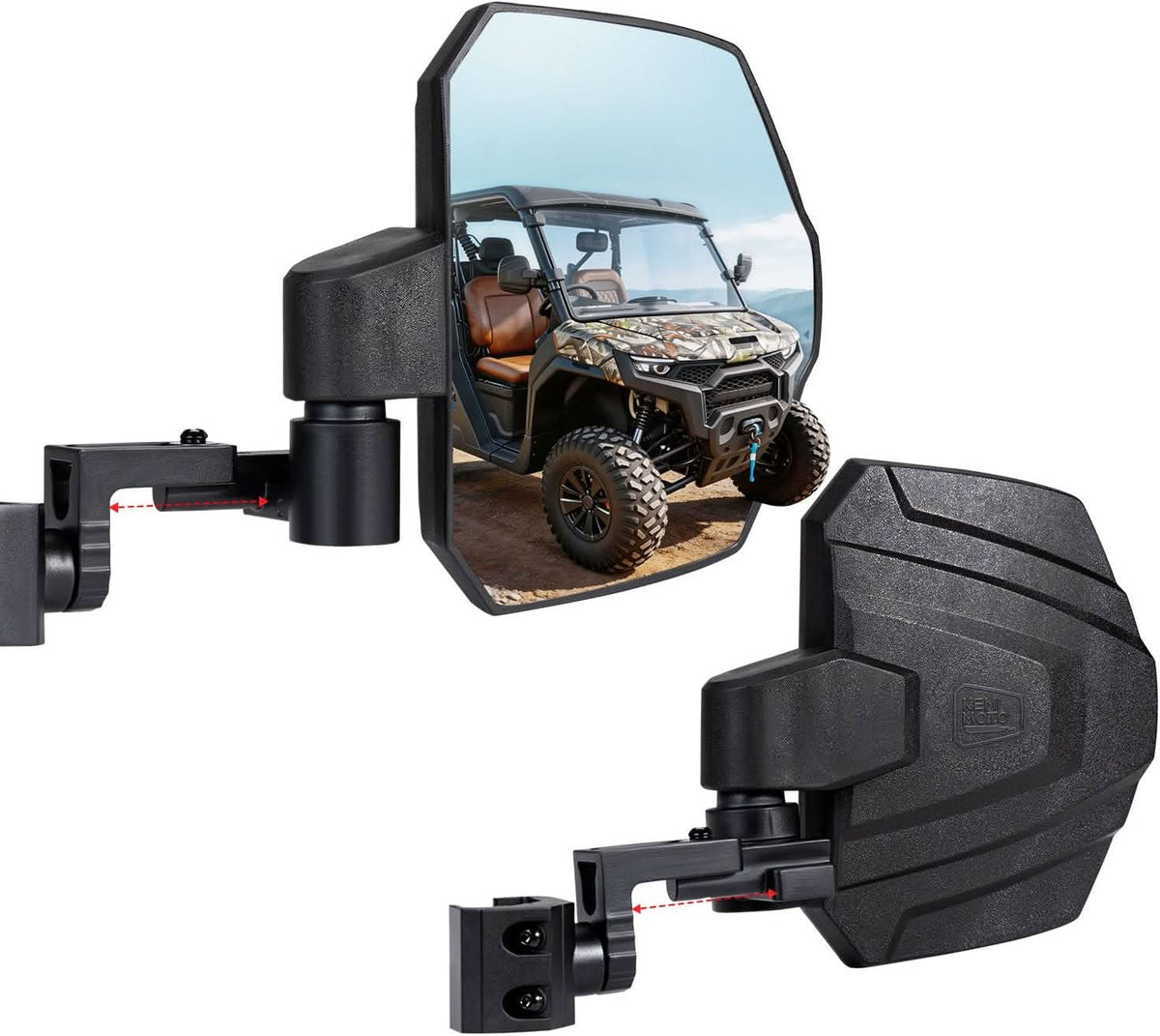 UTV Side Mirrors for Polaris/Can-Am/CFMoto - 3 Star UTV