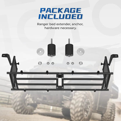 UTV Tailgate Extender for Ranger 1000/XP 1000/Crew 2017 - 2024 - 3 Star UTV
