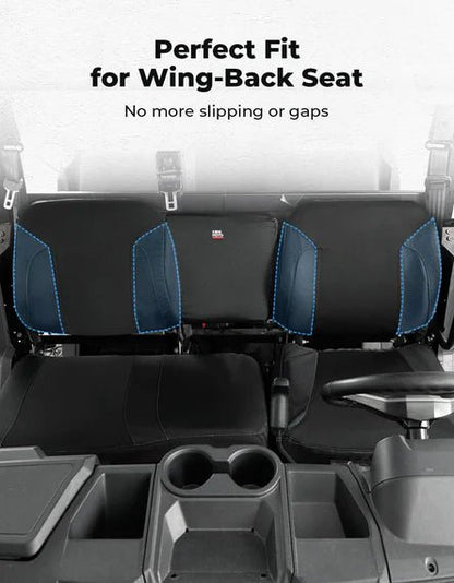UTV Wingback Seat Cover Set for Polaris Ranger Crew XP 1000 - 3 Star UTV