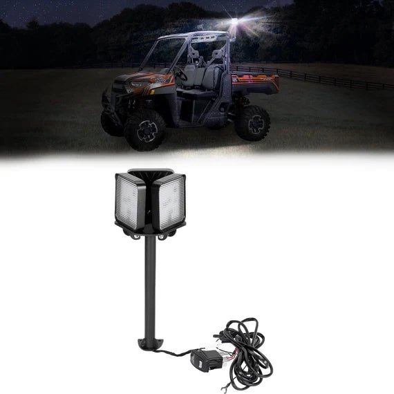 Work Light LED Spotlight for Polaris Pro XD/ Ranger 1000/ XP 1000 2018 - 2025 - 3 Star UTV