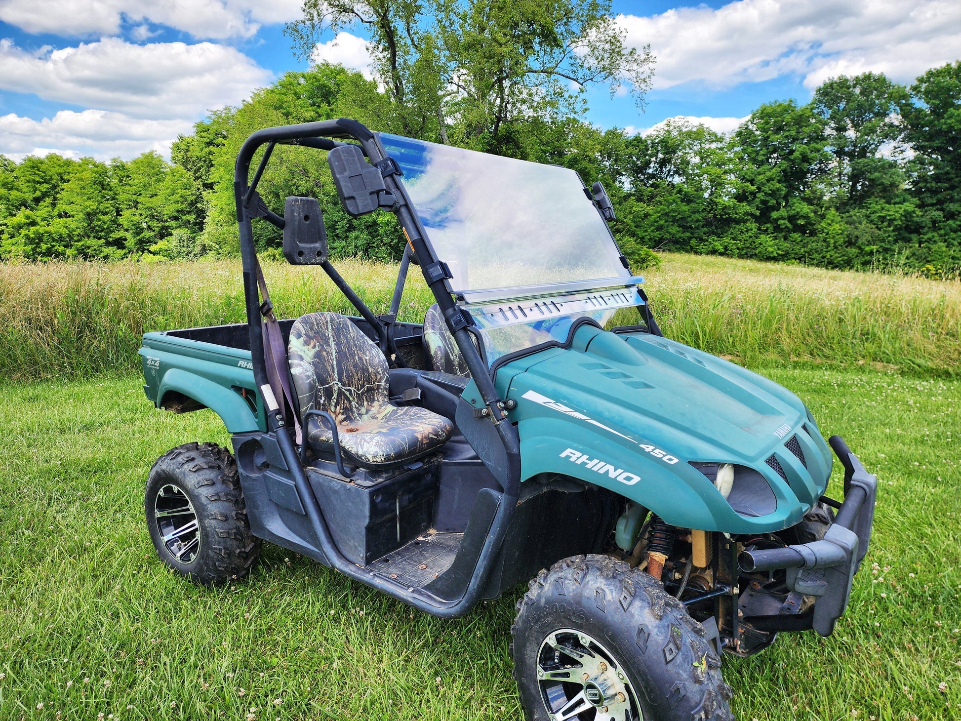 Yamaha Rhino - 2 Pc Windshield - 3 Star UTV