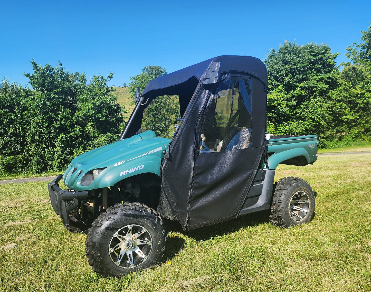 Yamaha Rhino - Full Cab Enclosure for Hard Windshield (Full Doors) - 3 Star UTV