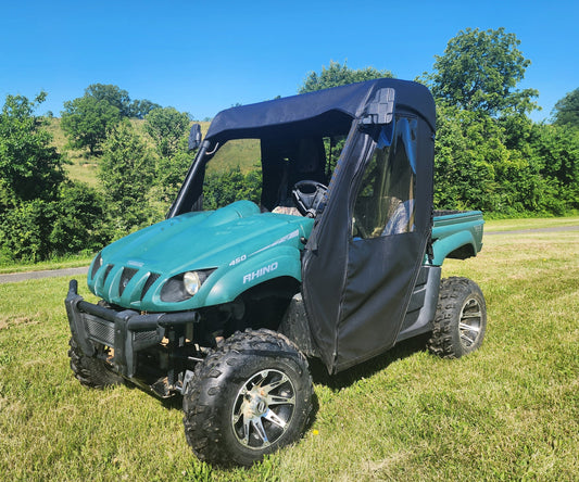 Yamaha Rhino - Full Cab Enclosure for Hard Windshield (Full Doors) - 3 Star UTV