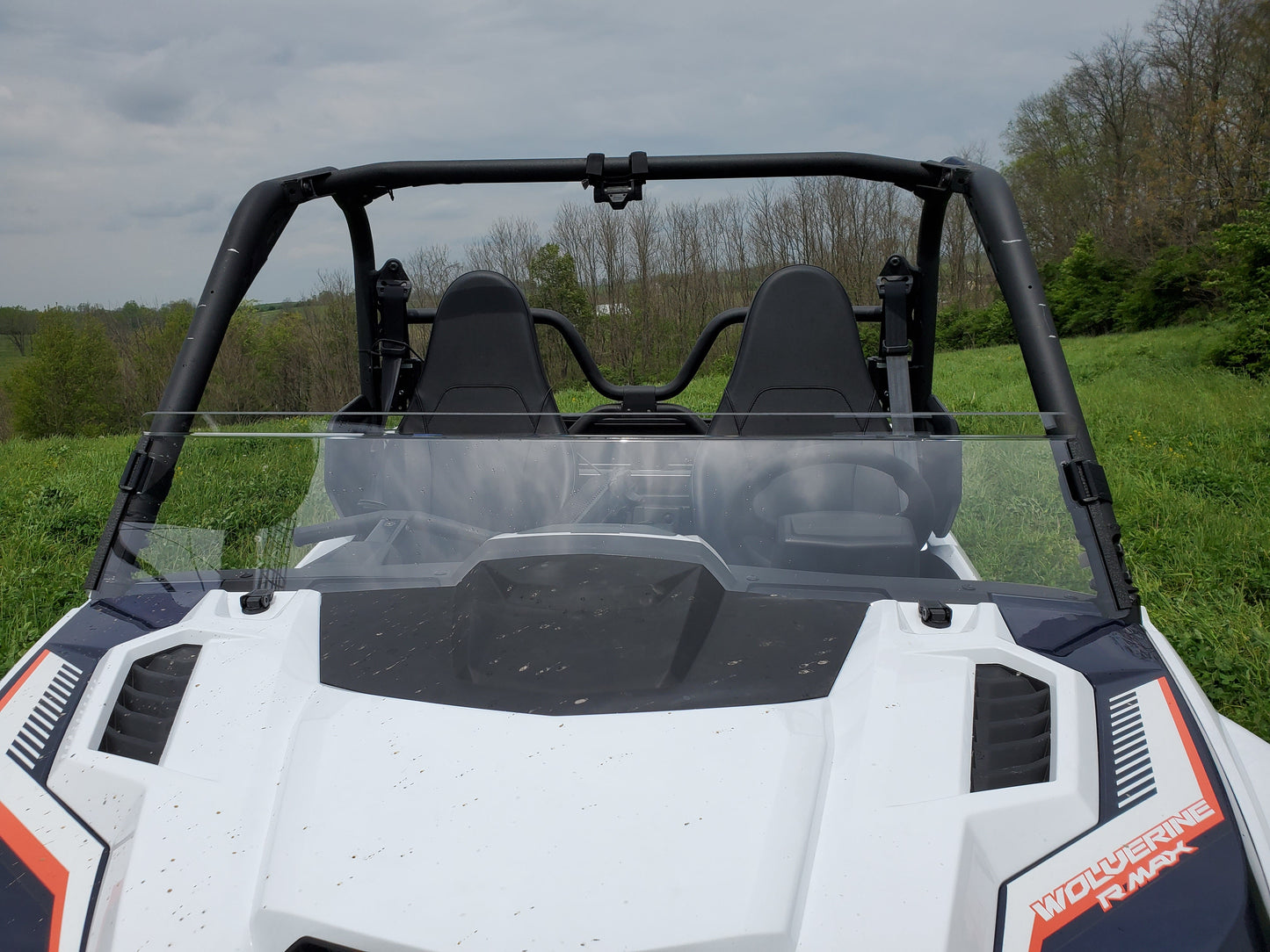 Yamaha Wolverine RMAX 4 - 1000 - Half Windshield w/Scratch Resistant Option - 3 Star UTV