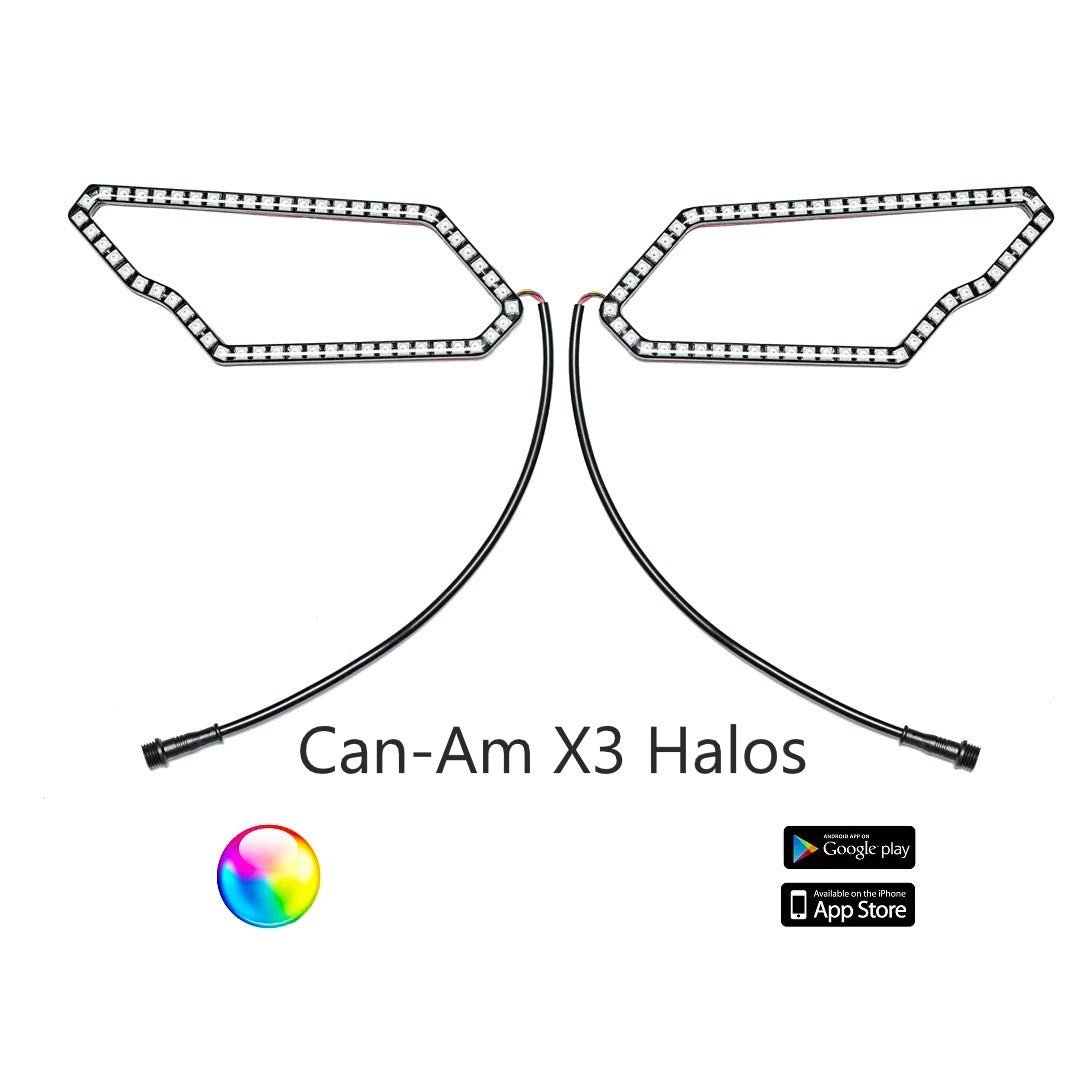 5150 Whips - Halos with Control Harness - 3 Star UTV