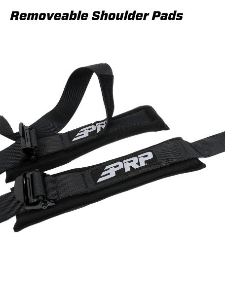 5.2 Harness, with Removable Pads on Shoulder and Pull Up Lap Belt with EZ Adjusters - 3 Star UTV