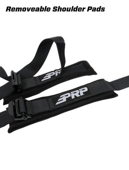 5.2 Harness with Removable Pads on Shoulder and Ratchet Lap Belt - 3 Star UTV
