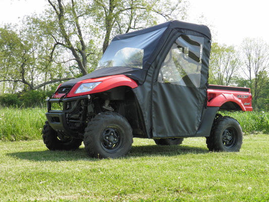 Kymco 500 - Full Cab Enclosure with Vinyl Windshield
