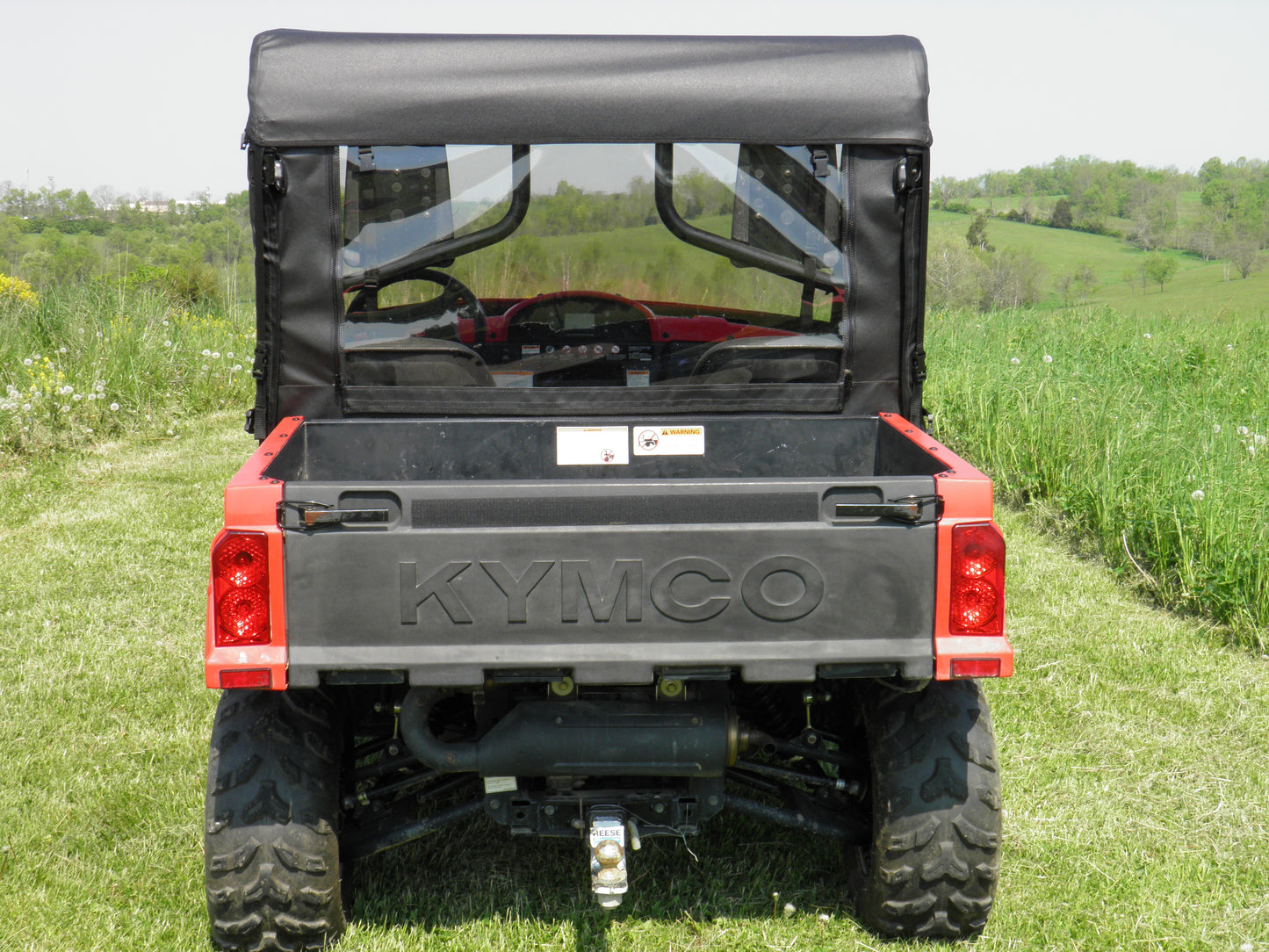 Kymco 500 - Full Cab Enclosure for Hard Windshield