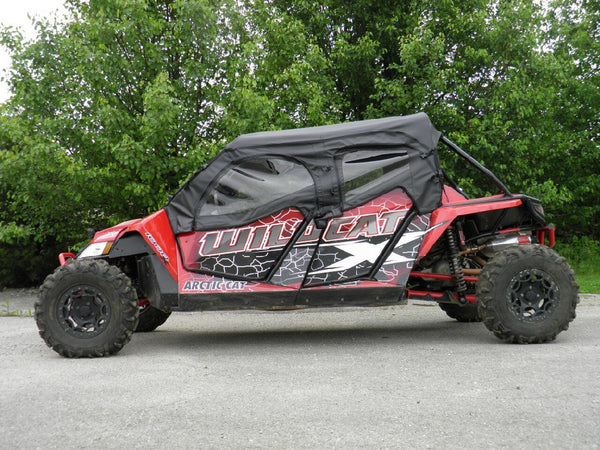 Arctic Cat Wildcat 4-Seater - Soft Upper Doors/Top Combo – 3 Star UTV