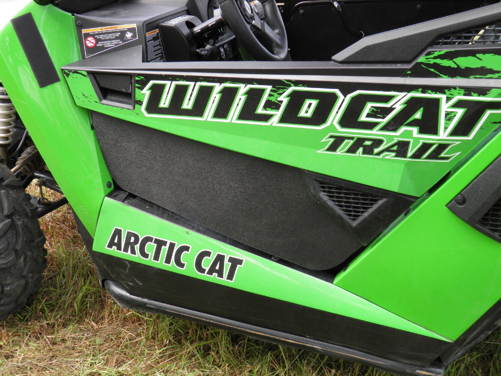 Arctic Cat Wildcat Trail ABS Lower Door Inserts - 3 Star UTV